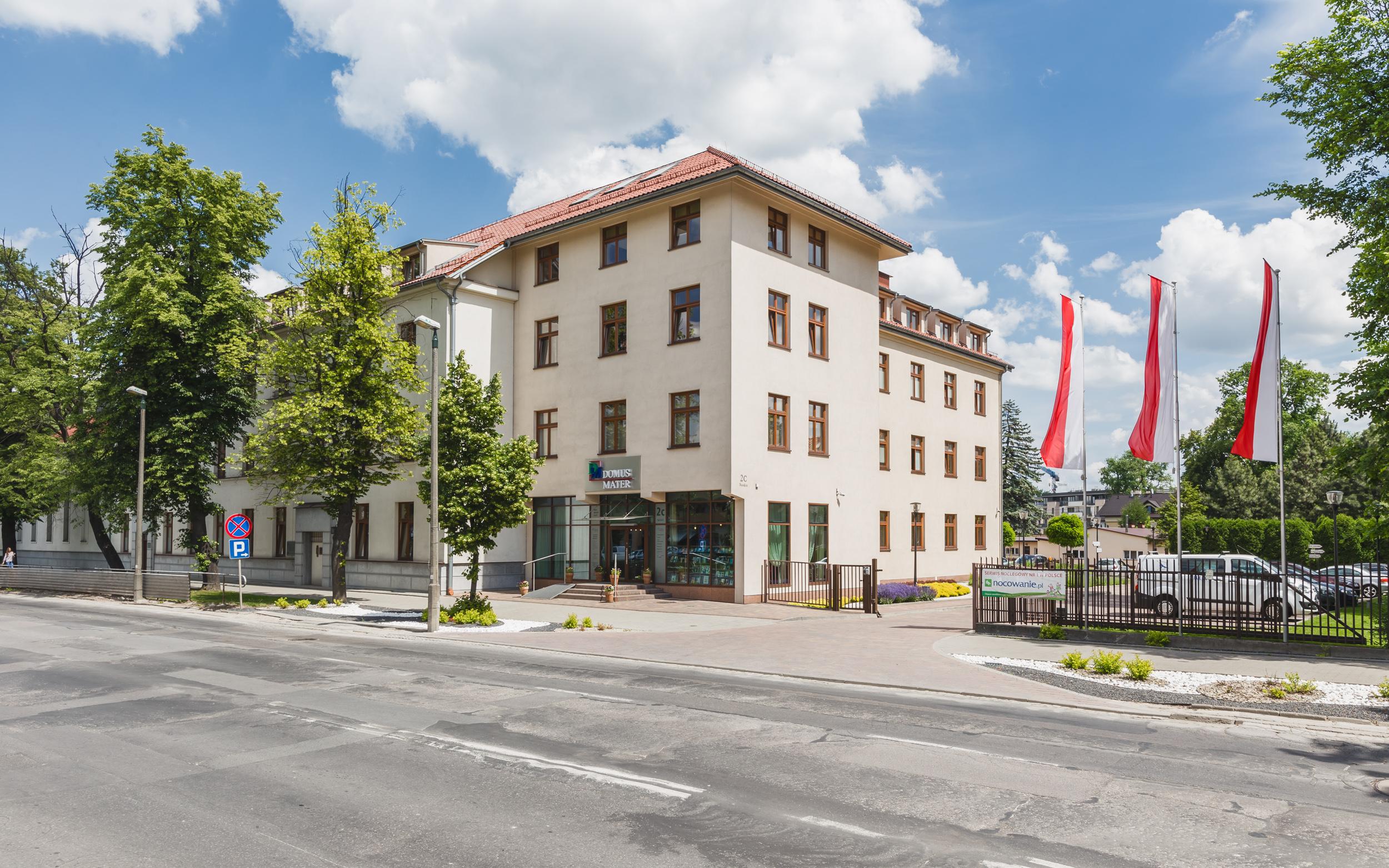 Domus Mater Hotel Cracovia Esterno foto